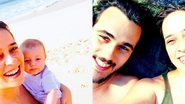 Paloma Duarte e Antonio, seu filho com Bruno Ferrari - Instagram/Reprodução