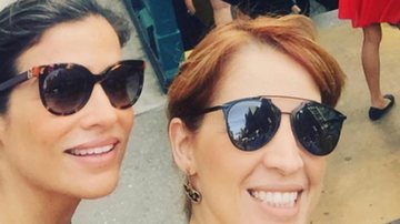 Renata Vasconcellos e Poliana Abritta vão ao Emmy Internacional - Reprodução / Instagram