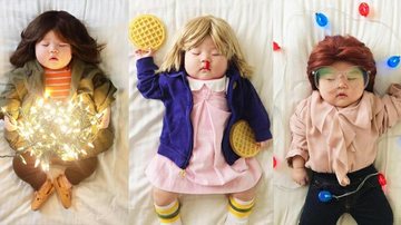 Bebê faz sucesso na web com cosplay de 'Stranger Things' - Reprodução/ Instagram