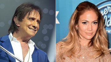 Roberto Carlos e Jennifer Lopez - Rafael Cusato/Brazil News; Getty Images