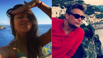 Pally Siqueira se declara a Fábio Assunção na Itália - Reprodução/ Instagram