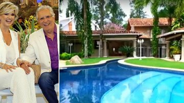 Conheça a mansão super luxuosa onde André Nóbrega viveu com Carlos Alberto do Nóbrega - Lourival Ribeiro/SBT e TV Record/Reprodução