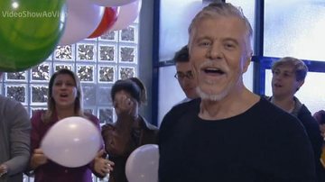 Miguel Falabella comemora os 60 anos com festa na TV - Reprodução TV Globo