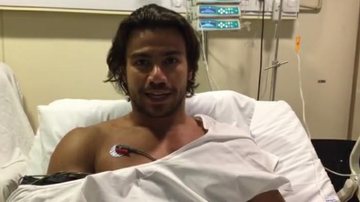 Mariano grava vídeo em leito de hospital após acidente no Saltibum - Instagram/Reprodução