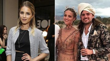 Dianna Agron se casa com vestido Valentino de R$ 64 - Getty Images/Instagram