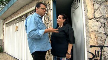 Vitória Cury, filha de Bolinha, dá entrevista para o Domingo Show - Divulgação / Record