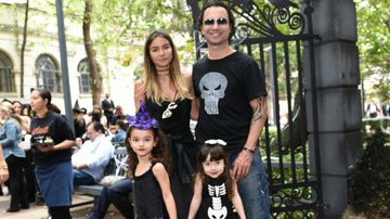 Marco Luque: diversão em família no Halloween - LP/Brazil News