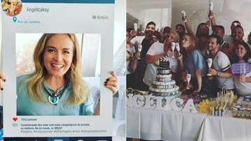 Angélica ganha festa de seus fãs - Reprodução / Instagram