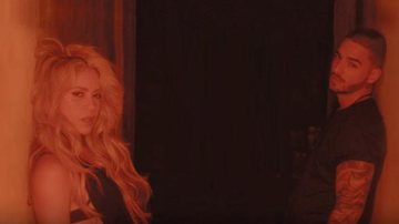 Shakira e Maluma - Reprodução Youtube