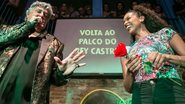 Sidney Magal homenageia seu par na 'Dança com Famosos' - Divulgação