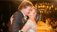 O primeiro beijo dos recém-casados - SAMUEL CHAVES/S4 PHOTOPRESS