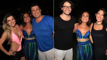 Paulinha Simões com Mirella Santos, Wellington Muniz, Guilherme Winter e Gisele Itié - Fred Pontes/Divulgacao