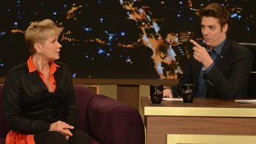 Xuxa é entrevistada por Fábio Porchat em talk show na Record - Antonio Chahestian/Record TV