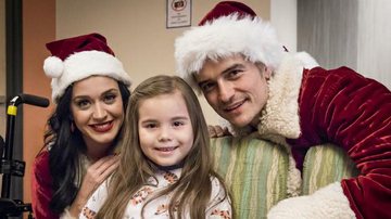 Katy Perry e Orlando Bloom visitam hospital infantil - Facebook/Reprodução