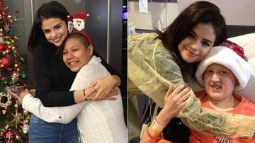 Selena Gomez comemora o Natal ao lado de pacientes em hospital no Texas - Reprodução/Instagram