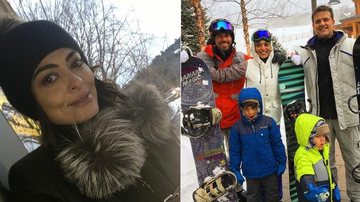 Juliana Paes e a família - Reprodução / Instagram