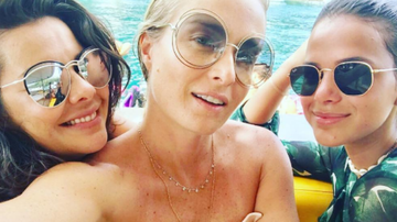 Angelica, Marquezine e Fernanda Souza: juntas na praia - Reprodução Instagram