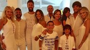Kaká em família no ano novo - Instagram/Reprodução