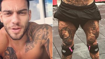 Lucas Lucco rebate críticas por pernas musculosas - Reprodução Instagram
