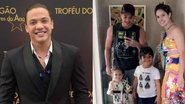 Wesley Safadão : descanso em família após trabalho - Divulgação/TV Globo/Instagram