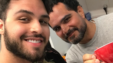 Luciano Camargo posa com o filho mais velho, Nathan - Reprodução/Instagram