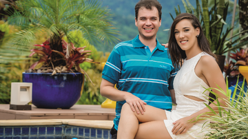 Adriana e Alexandre, juntos há seis anos, curtem as belezas da Ilha de CARAS em Angra dos Reis, no Rio de Janeiro - MARTIN GURFEIN