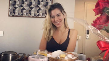 Rodrigão parabeniza Adriana Sant'Anna: "Minha vida" - Reprodução/Instagram