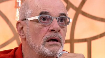 Marcos Caruso ganha surpresa do pai de 95 anos - Reprodução TV Globo