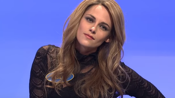 Kristen Stewart imita Gisele Bündchen na TV - Reprodução Youtube