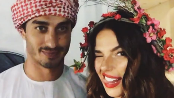 Isis Valverde curte carnaval ao lado do namorado - Reprodução/Instagram