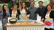 Mariana, Fafá de Belém, Ticiana, o chef Willian, Duda e Leda Nagle - Gabriel Gabe/SBT