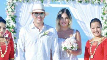 Wesley Safadão renova os votos de casamento com Thyane Dantas - Reprodução / Instagram