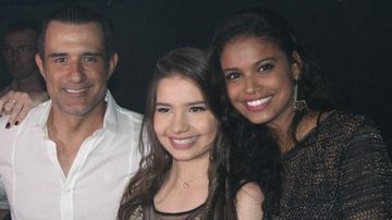 Marcos Pasquim, Milena Melo e Aline Dias - AgNews