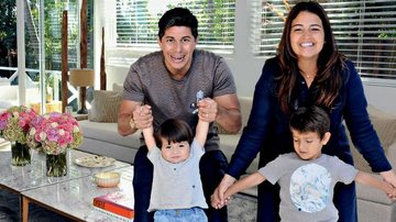 Juntos há dez anos, Conca e Paula são pais de Benjamin e Bryan - Enrique Tubio