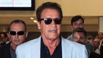 Arnold Schwarzenegger desembarca no Brasil - Manuela Scarpa e Marcos Ribas/Brazil News