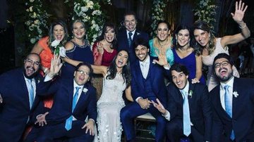 Silvia Abravanel mostra foto da família reunida no casamento de Patricia Abravanel - Reprodução / Instagram
