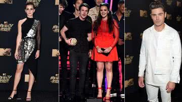 Emma Watson, Dylan Minnette, Katherine Langford e Zac Efron - Getty Images