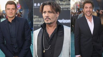 Orlando Bloom, Javier Bardem e  Johnny Depp lançam novo Piratas do Caribe em L.A - Jesse Grant/Divulgação