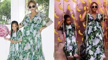 Beyoncé e a filha, Blue Ivy - Reprodução / Instagram