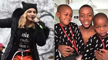 Filhos de Madonna divertem os fãs com dança engraçada - Getty Images/Instagram