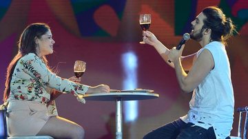 Luan Santana faz jantar romântico com fã em show - Francisco Cepeda/ AgNews