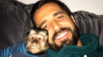 Latino encontra seu macaco de estimação, Twelves - Reprodução Instagram