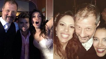 Nicholas Torres e Márcia de Oliveira vão ao casamento de Henrique Stroeter e Fernanda Cunha - Instagram/Reprodução