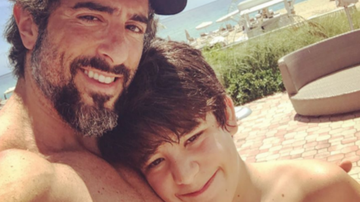 Marcos Mion e o filho Romeo - Reprodução Instagram