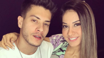 Arthur Aguiar se declara para a namorada, Mayra Cardi - Reprodução Instagram