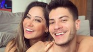 Arthur Aguiar comemora um mês de namoro com Mayra Cardi - Reprodução/Instagram