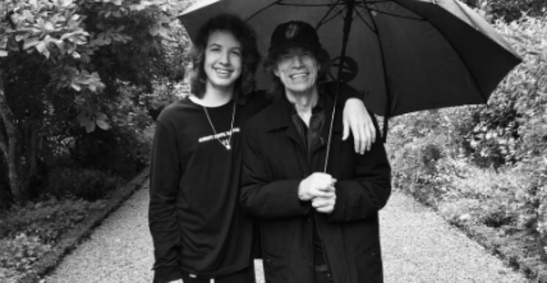 Lucas Jagger parabeniza o pai, Mick Jagger - Reprodução Instagram