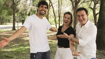 Amaury visita centro de treinamento do Orlando City com Ellen Vic e entrevista Kaká - André Vicente