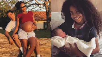 Negra Li e Junior Dread festejam o nascimento do filho caçula, Noah - Reprodução / Instagram