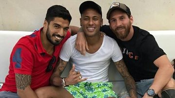 Suárez, Neymar e Messi - Instagram/Reprodução